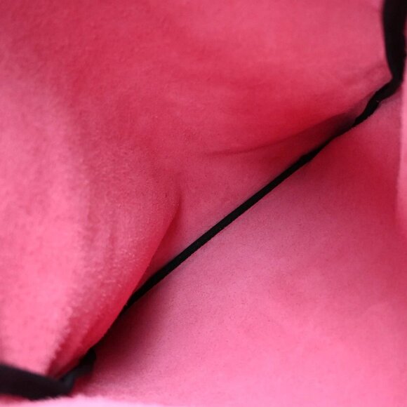 GUCCI GG Print Sherry 2Way Drawstring Backpack Bag Leather Pink Italy - Picture 11 of 15